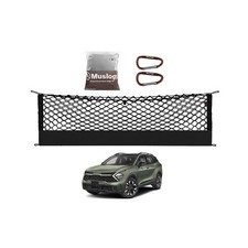 Muslogy Truck Bed Cargo Net Trunk Netting Compatible with 2023 2024 2025 2026...