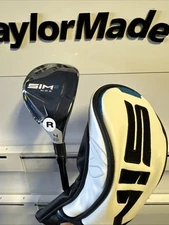 TaylorMade Golf SIM2 Max Hybrid Rescue Club, #4 H 22* Graphite Regular