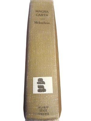 Magna Carta: A Commentary on the Great Charter of King John by William Sharp