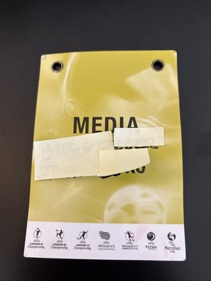 Ticket Press Pass Accreditation Akkreditierung UEFA U21 EM Under 22 Championship
