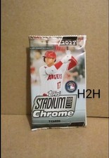 Topps 2022 Stadium Club Chrome Baseball Cards value Pack Autograph Series Cards