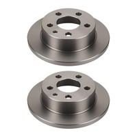2 Bremsscheiben Hinten Voll Ø 85 Mm 16,3 Mm Valeo FüR U.A. MB Sprinter