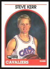 1989-90 Hoops Steve Kerr Rc 351 Cleveland Cavaliers