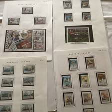 Norfolk Island 1984-5  u/m 4  Full Set see desc and pic   Low Cost  LOT8