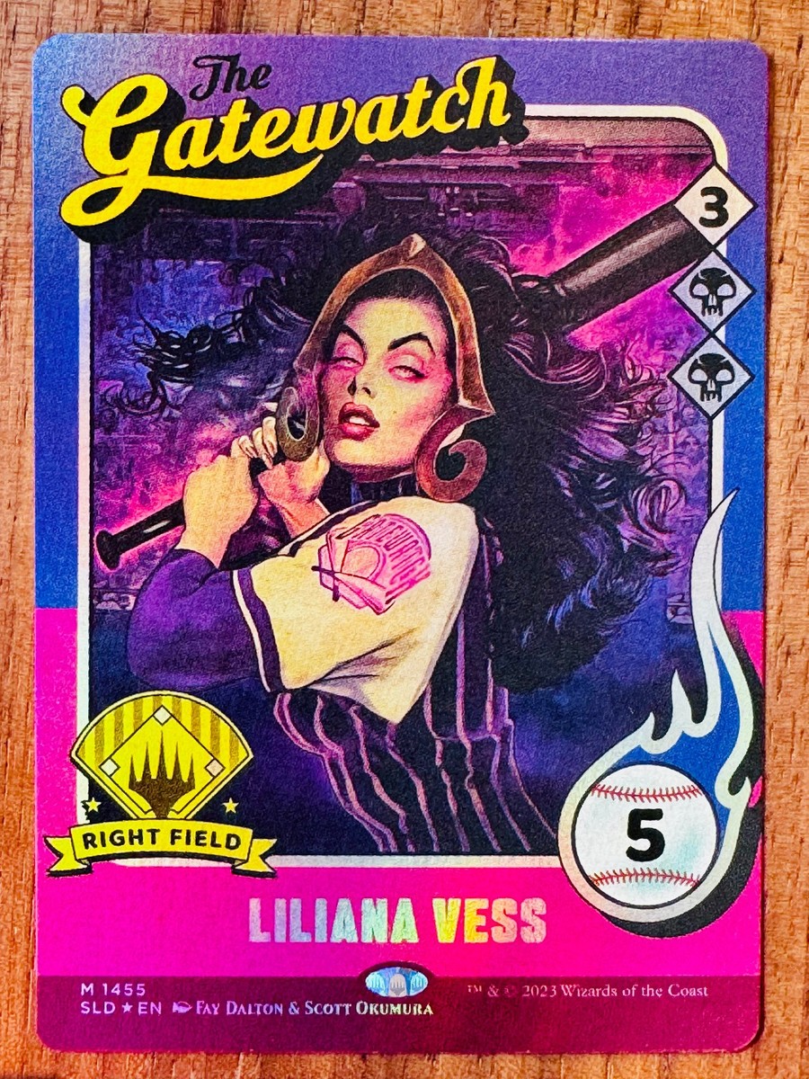 Liliana Vess (Magic: Baseballing) [Secret Lair Drop Series] MTG NM