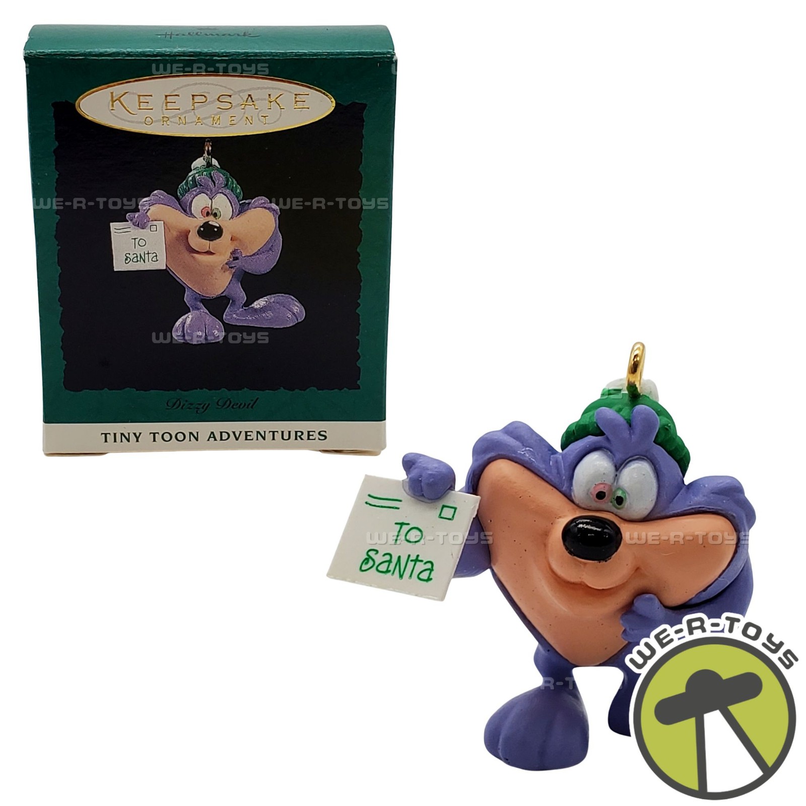 Hallmark Keepsake 1994 Tiny Toon Adventures Dizzy Devil Mini Ornament NEW