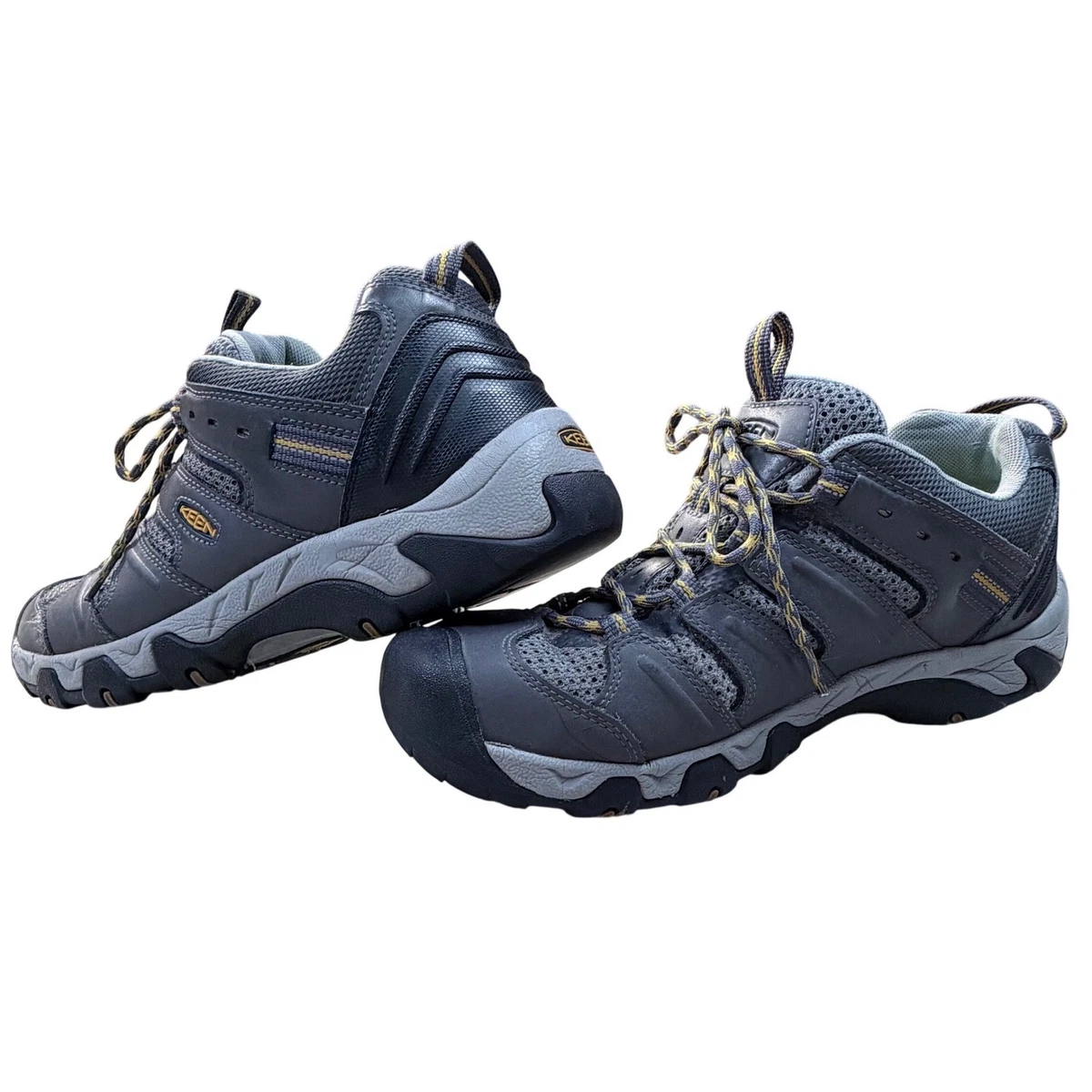 KEEN Hiking Shoes Mens 13 Black Gray Trail Sneaker Lightweight Low Top 1029049 Male KEEN Utility Men main image 3