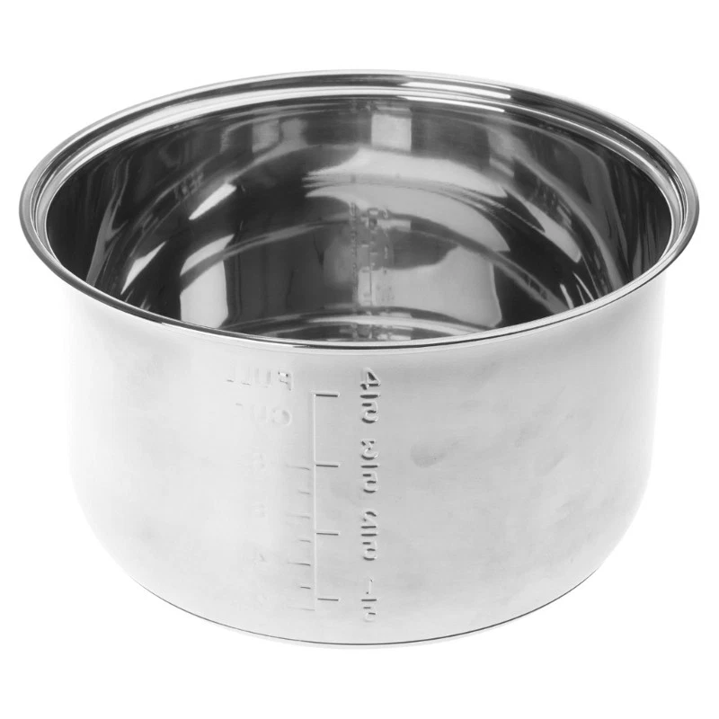 Professional Thickened 304 Stainless Inner Container Replacement Inside Bowl
