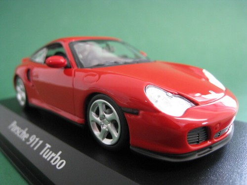 Porsche 911 Turbo (Typ 996) Bj 1999 im Maßstab 1:43 Maxichamps/Minichamps NEU - Picture 2 of 9