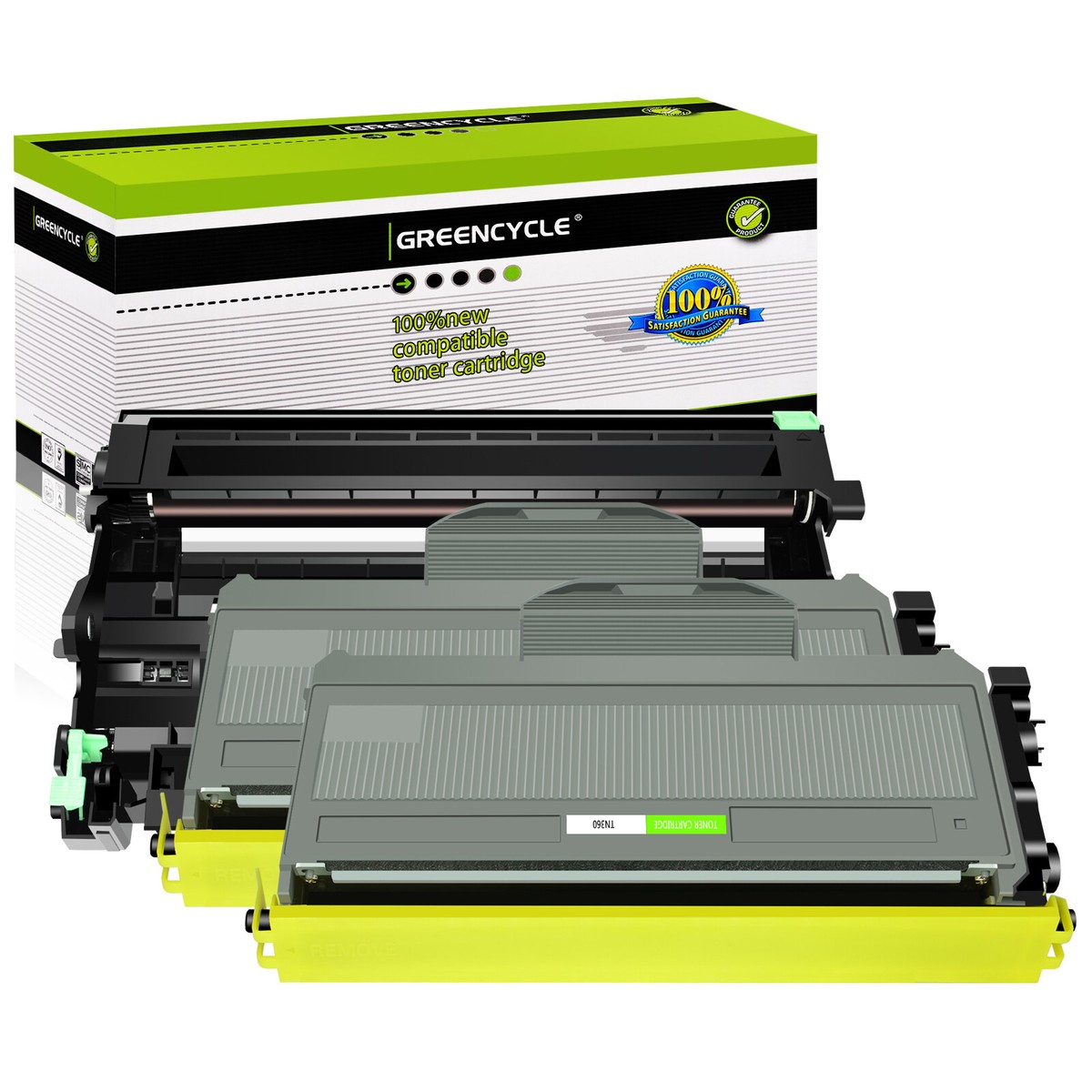 Toner 3 Pezzi TN360 E Batteria 2 Pezzi DR360 Adatti Per Brother - Foto 2