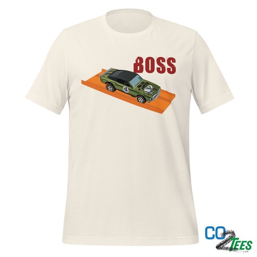 Olive Hot Wheels Boss Hoss Redline Spoiler T-shirt - Picture 13 of 13