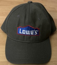 Lowe's Hat Store Employee Adjustable Baseball Trucker Cap Gray - Gently Used