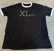 XL Live Music 🎵 / Concert Venue Graphic Tee Shirt Star Tee - Ringer T-Shirt - L