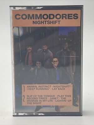 Nightshift by Commodores Audio Cassette Tape Pre-Owned