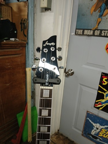 Firefly V guitar--new LUTHIER SET UP w/extras Beautiful blue-sold out nationwide - Picture 6 of 8