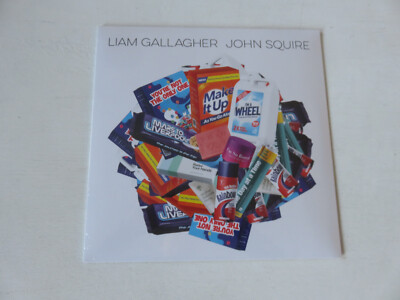 LIAM GALLAGHER JOHN SQUIRE S/T BLACK VINYL LP 5054197893940