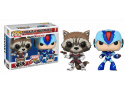 Funko POP! Games Marvel vs. Capcom Infinite - Rocket vs MegaMan X 2-PACK Vinyl F