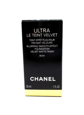 Chanel Ultra Blurring Smooth Effect Foundation Velvet Matte Finish ~ BD91 ~ 1 oz