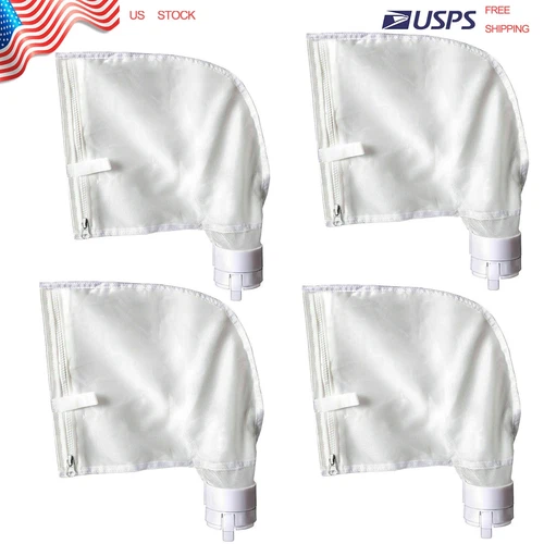 Paquete de 4 Polaris 360 de repuesto para 360 380 limpiador de piscinas bolsa con cremallera todo uso - Imagen 2 de 9