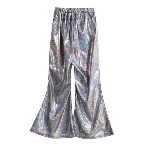 Girls Boys Glitter Sequins Hip Hop Jazz Street Modern Pants Sweatpants Trousers - Picture 92 of 252