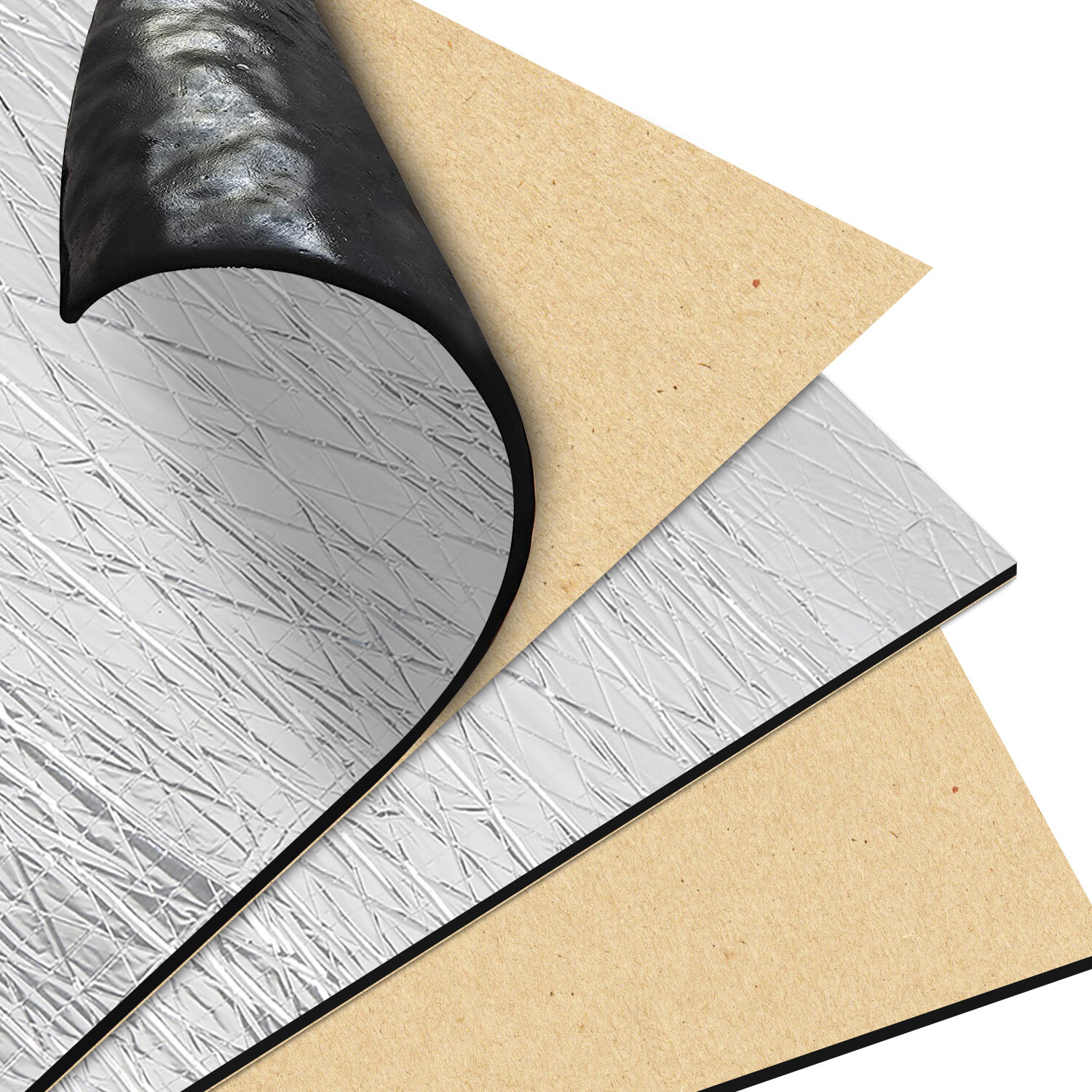 Sound Deadener Noise Proof Deadening Mat Heat Shield Insulation Self-Adhesive