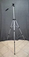 Velbon VGB-32BC Video Camera Tripod Heavy Duty Aluminum Pro Grade 24-60" EUC