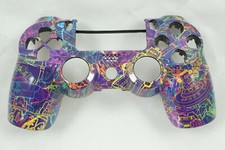 Neon Robot Glossy Front Face Shell For PS4 Controller DualShock 4 - Current gen