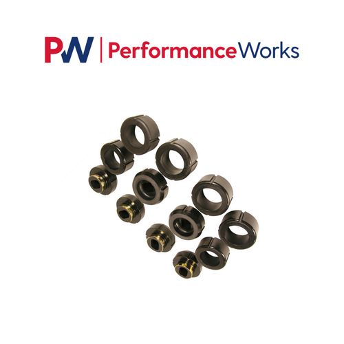 Prothane 7-108-BL Body Mount Bushings Kit Black For 81-87 Chevrolet / GMC Pickup - Bild 9 von 12