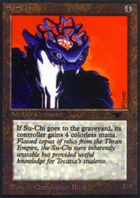 1x] Su-Chi Near Mint, English Antiquities MTG Magic | eBay
