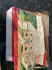 Plasticville 1700-129 2 Story Colonial Complete White/Green Roof PV091424-35