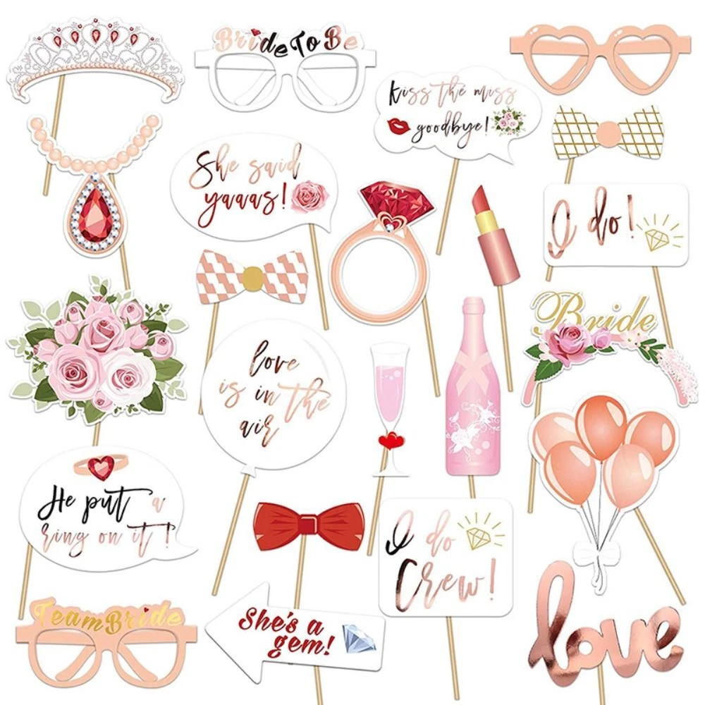 Bridesmaid sale photo props