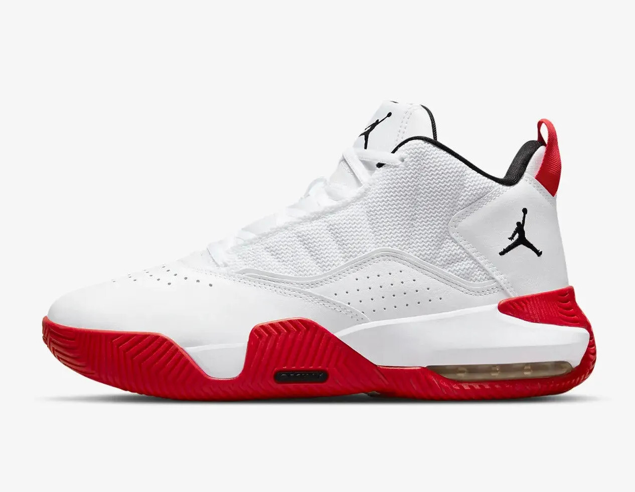 Men's Jordan Stay Loyal White Black Red 