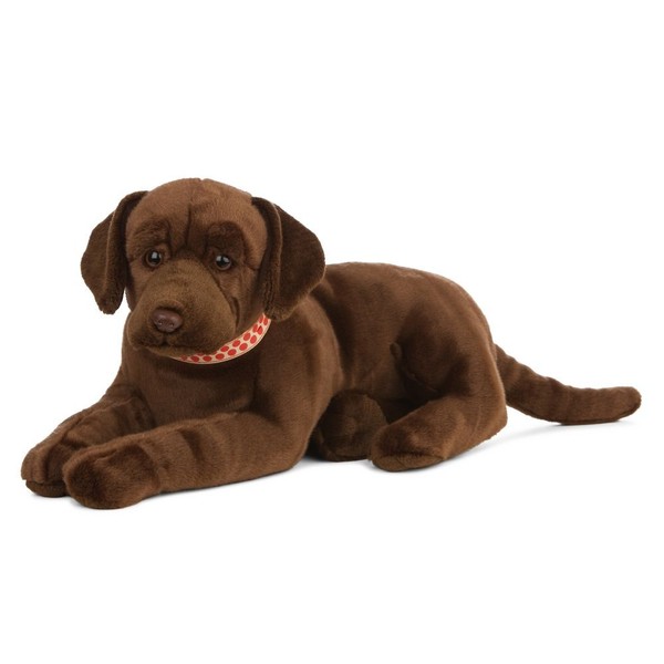 Chocolate Labrador Hund PlüSchtier Stofftier Kuscheltier 66Cm Living Nature-image