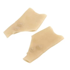 2Pcs Gel Thumb Hand Support Arthritis Compression Magnetic Therapy Wrist Gloves