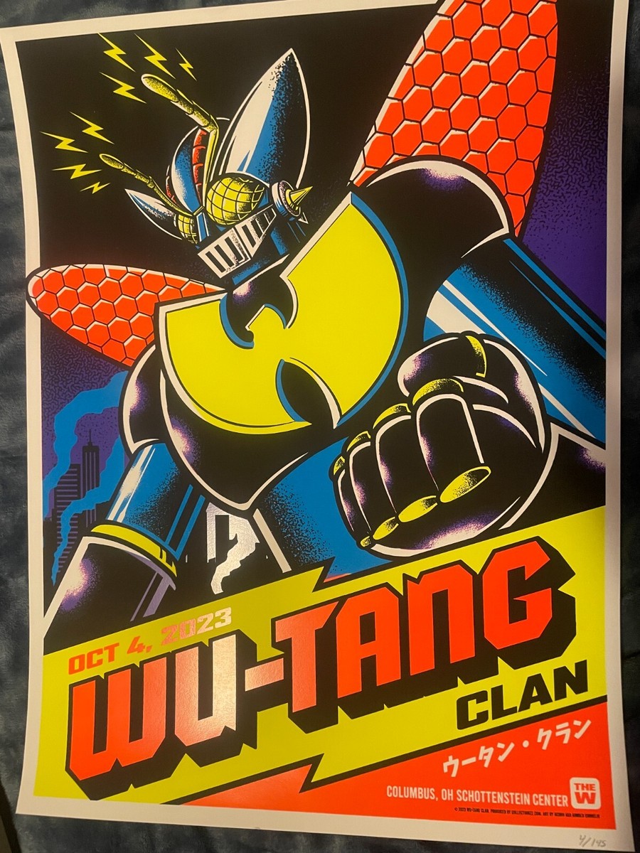 WU-TANG CLAN 90’vintage poster 90s WU-TANG vintage poster Wu Tang Clan UK made | eBay