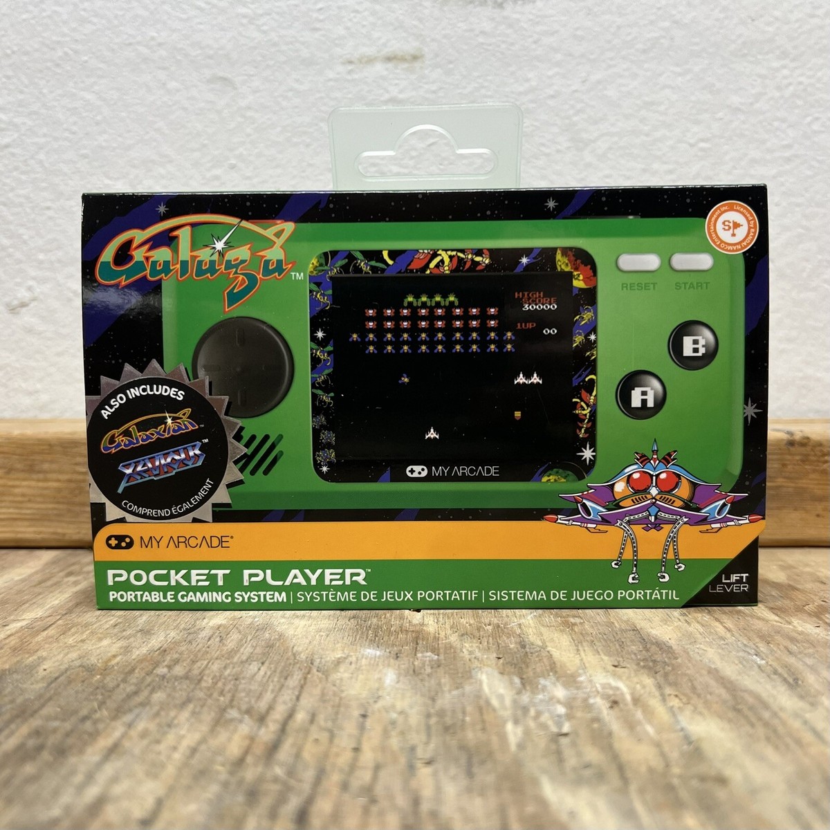 MY ARCADE GALAGA ポケットプレーヤー　DGUNL-3244 My Arcade DGUNL-3244 Galaga Pocket Player Portable Handheld