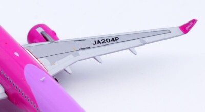 航空機・ヘリコプター Peach A320 JA204P JC WINGS 1/400 1:400 JC Wings Peach Airlines Airbus A320neo Diecast Models