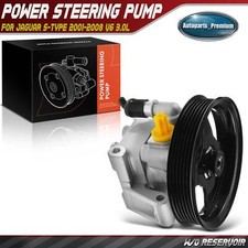 Power Steering Pump w/ Pulley for Jaguar S-Type 2001-2008 V6 3.0L 2W93-3A696-BB