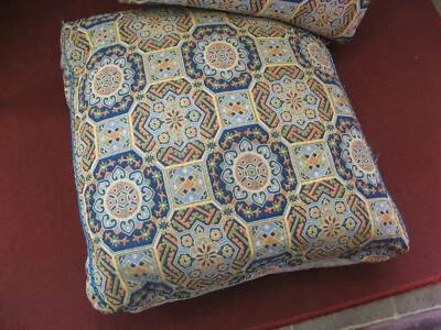2 Large Boho Type Meditation Or Floor Cushions