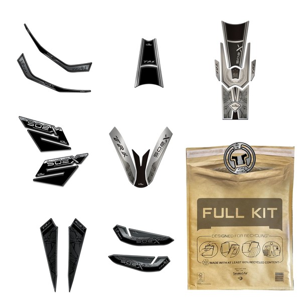 3D Harz Aufkleber Set Kompatibel Mit Benelli TRK 502 X 2020 - 2022 Metall-image