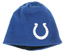 NFL Football Indianapolis Colts Youth Reversible Beanie Winter Hat Scull Cap New