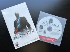 HITMAN 2 - Sony Playstation 2 PS2 - Game & Instructions - *TESTED*
