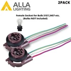 DRL Socket, Running Light Socket for Chevy GMC Buick Cadillac Pontiac,3 Wire 5"