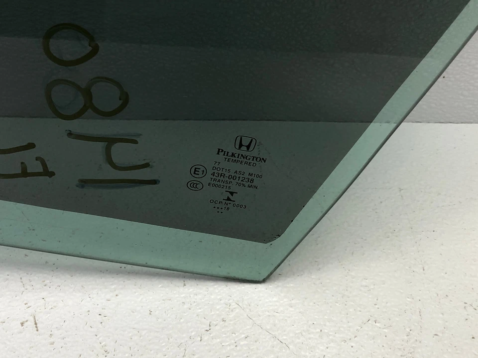 Panel de vidrio ventana puerta conductor delantera izquierda Honda Insight 19 20 21 22 1480 OEM Foto 2 de 4