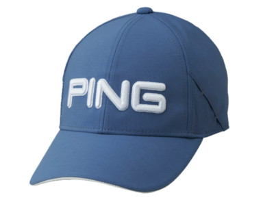 PING Japan Golf Tour Color Code Cap HW-U2501 Flex Fit 2025 Blue