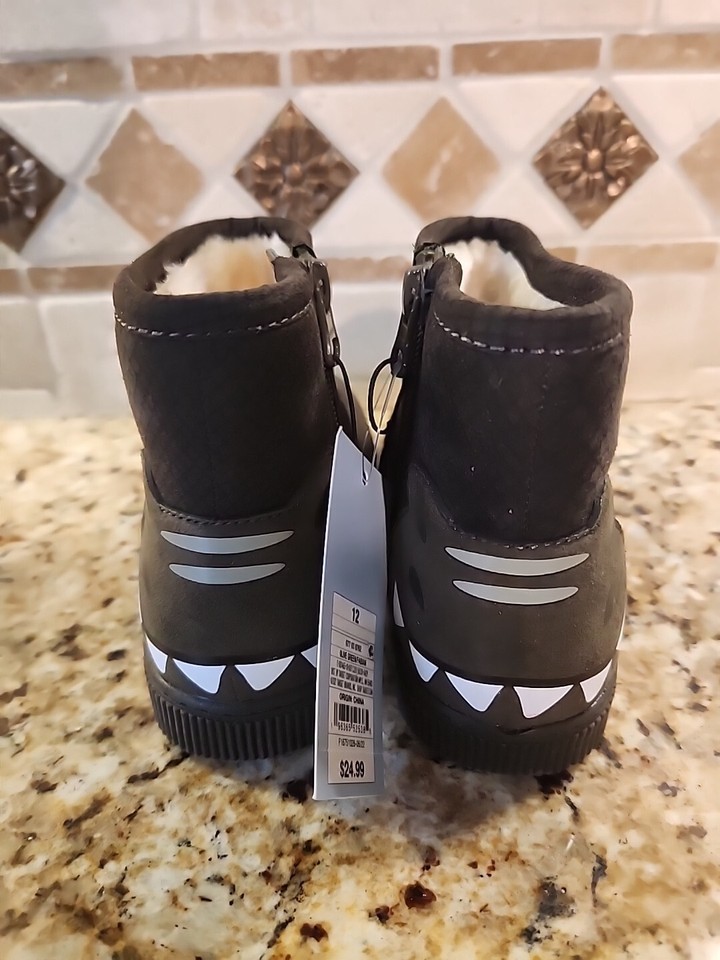 Boys' Fabian Boots Alligator Olive Green Cat & Jack Size 12 eBay