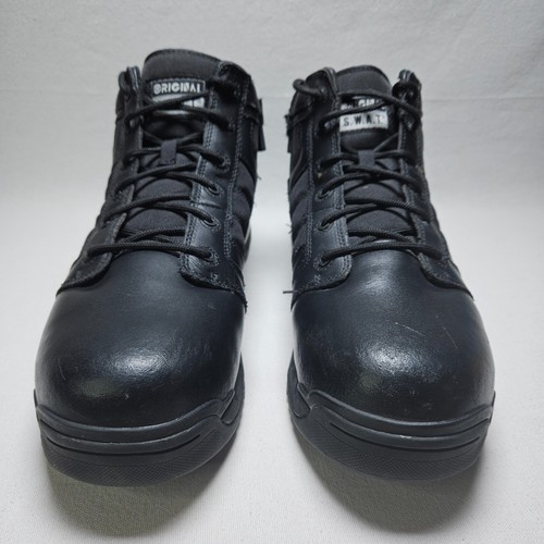 Original S.W.A.T. Men's SIZE 13W Steel Toe Metro Air 5" Side Zip Tactical Boots - Picture 5 of 12