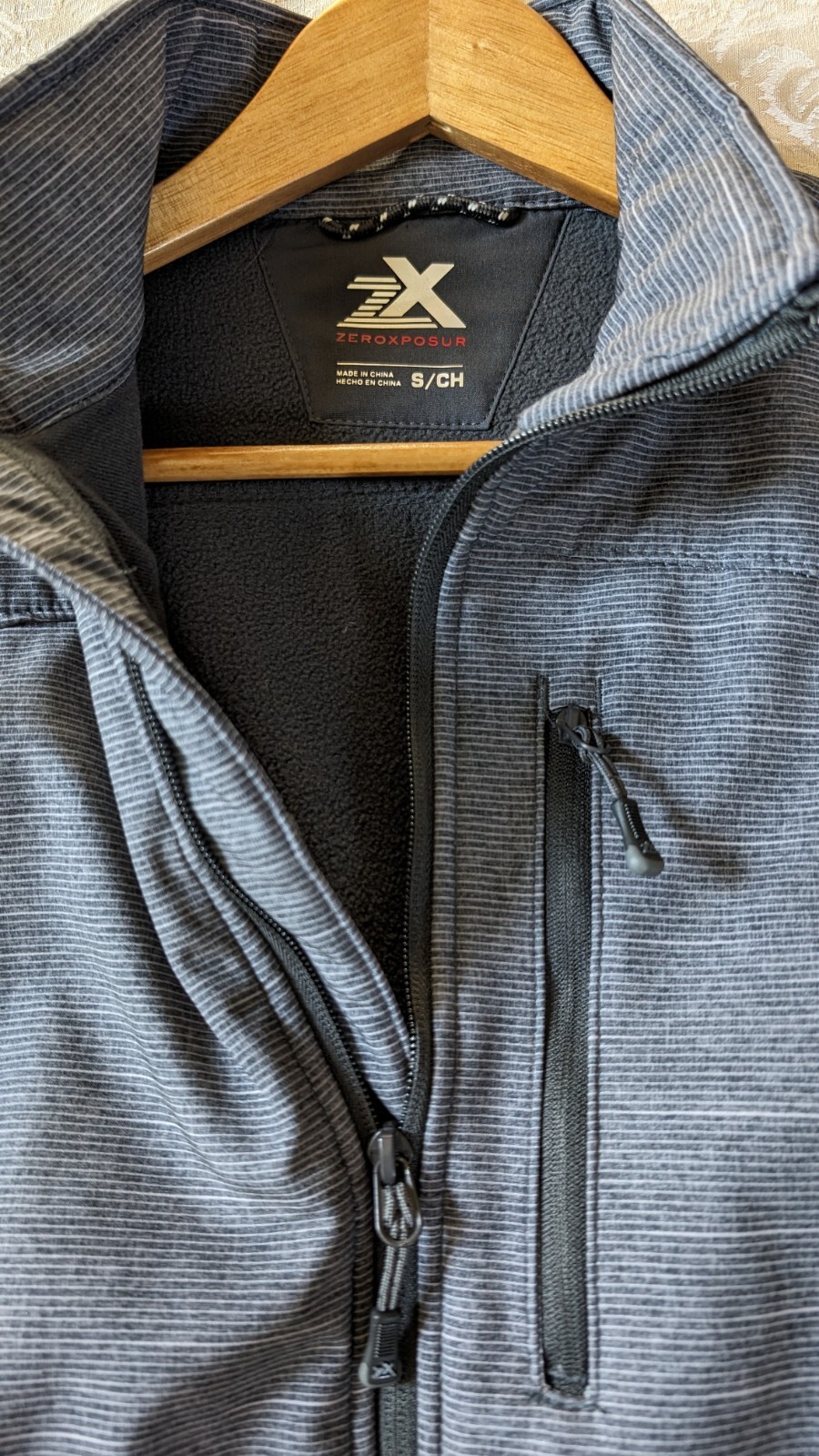 ZeroXposur Mens Small Soft Shell Gray Jacket - image 4