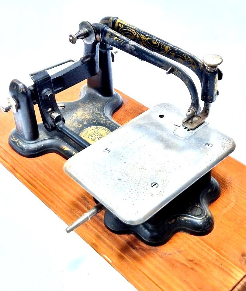 TOP antique & rare sewing machine WHEELER WILSON circa 1860 USA | eBay