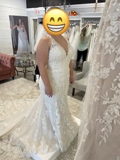 Beautiful Morilee Madeline Gardner Wedding Gown Dress Size 14 Style 2137L